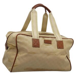 Pre Loved gucci Women Beige Boston Bags
